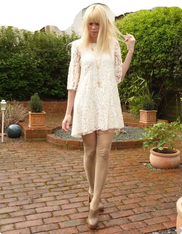 Lace Dress Cream