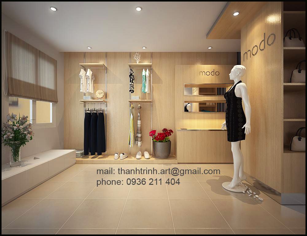 Mộc Kiến Xinh chuyên thiết kế - thi công nội thất Shop - Showroom, cafe, nhà ở - 6