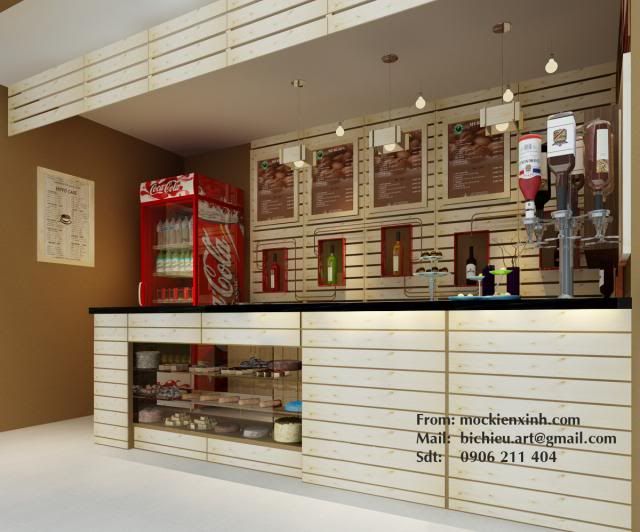 Mộc Kiến Xinh chuyên thiết kế - thi công nội thất Shop - Showroom, cafe, nhà ở - 8