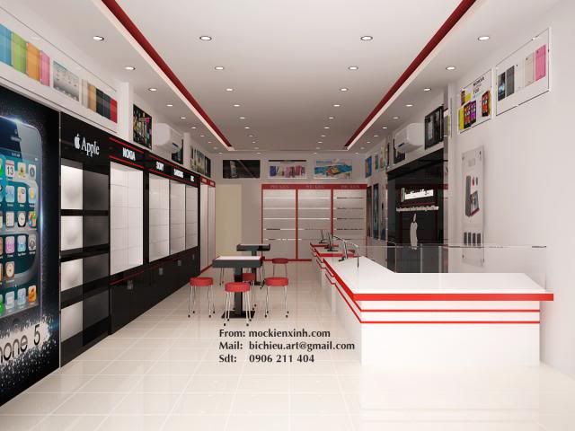 Mộc Kiến Xinh chuyên thiết kế - thi công nội thất Shop - Showroom, cafe, nhà ở - 13