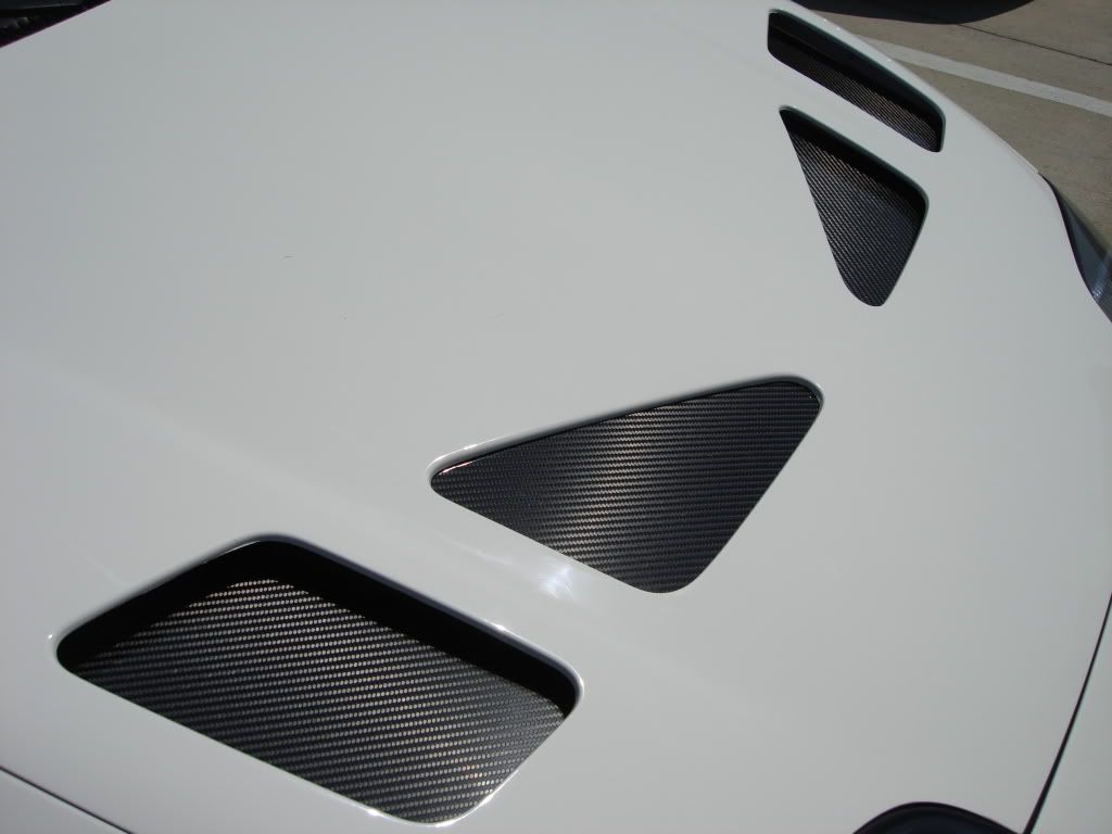 TRD Hood Carbon Fiber Rain Guards