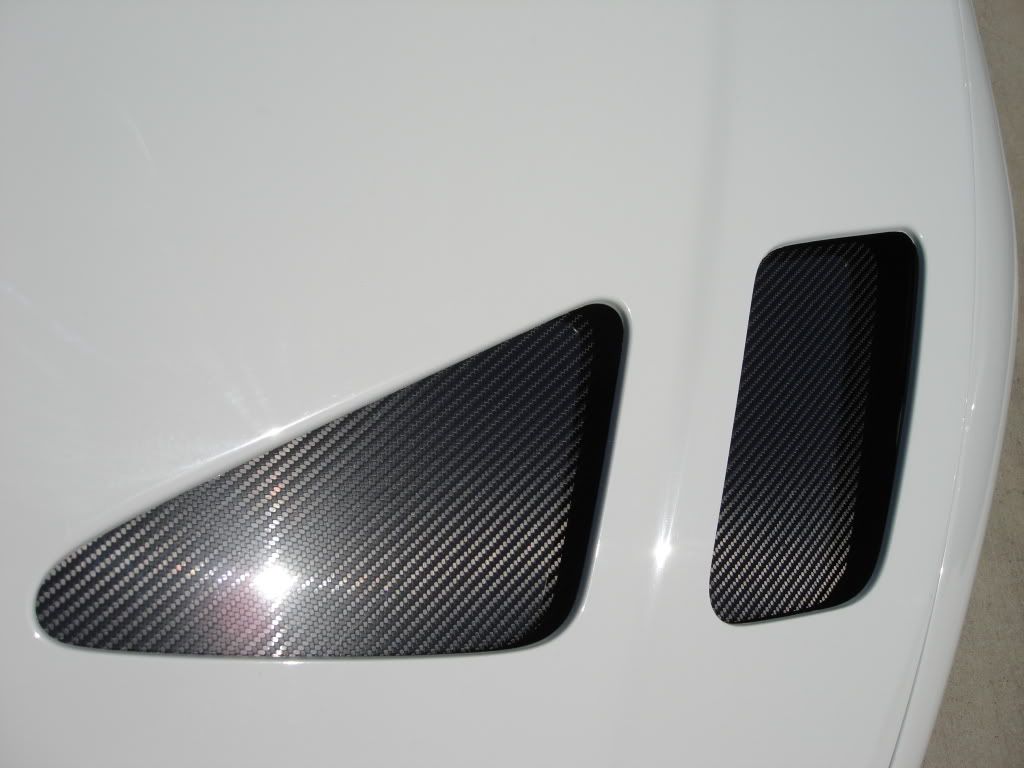 TRD Hood Carbon Fiber Rain Guards