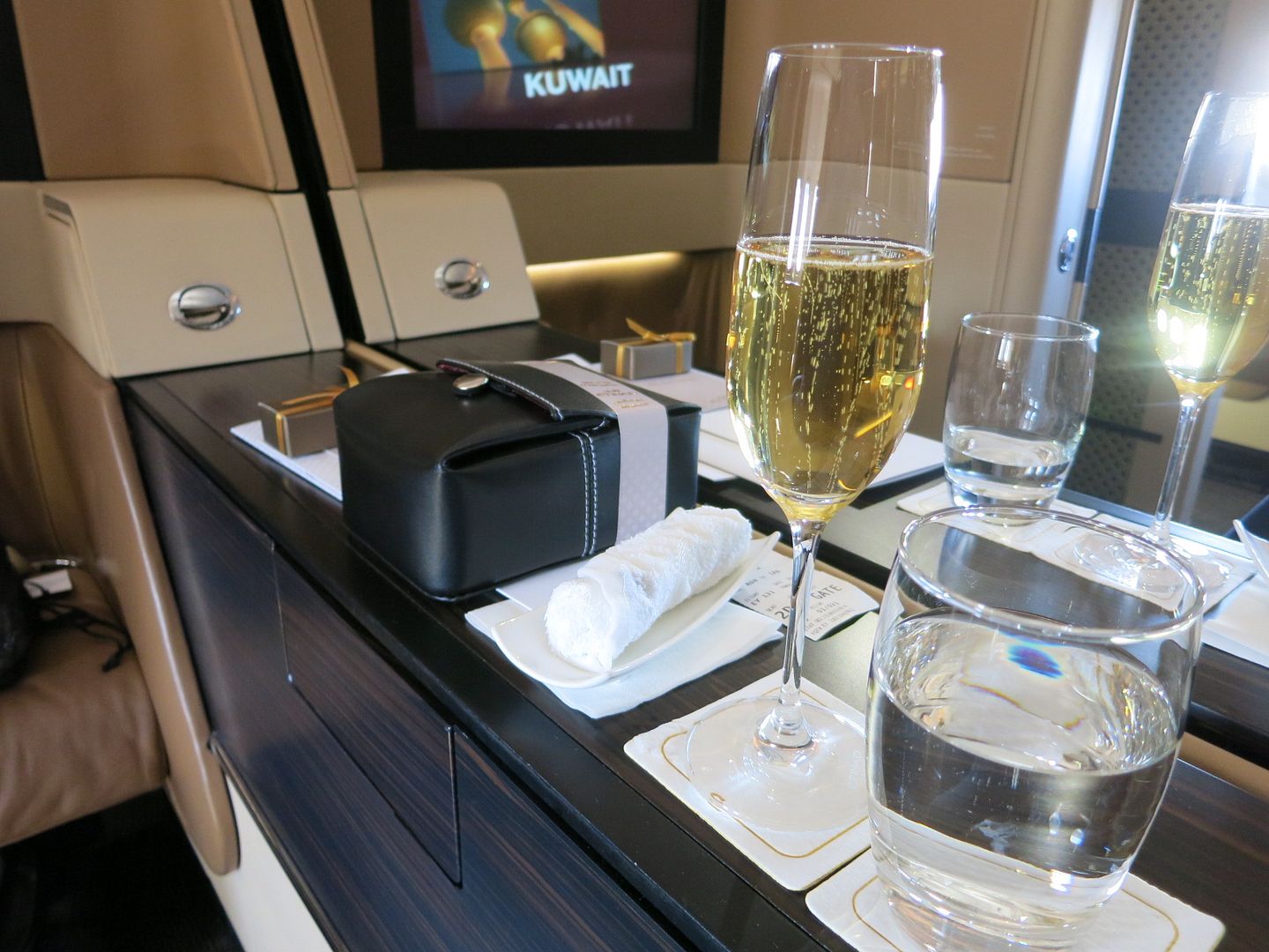 Etihad First Class Abu Dhabi - Washington Dulles