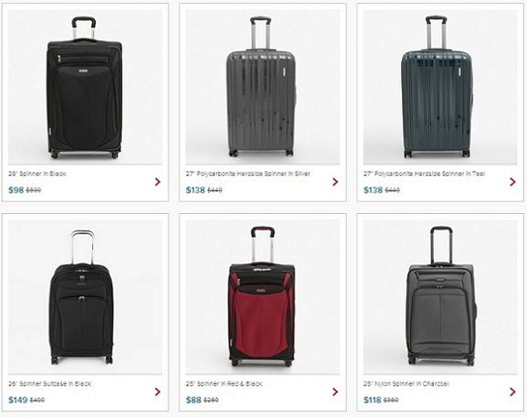 ross samsonite luggage