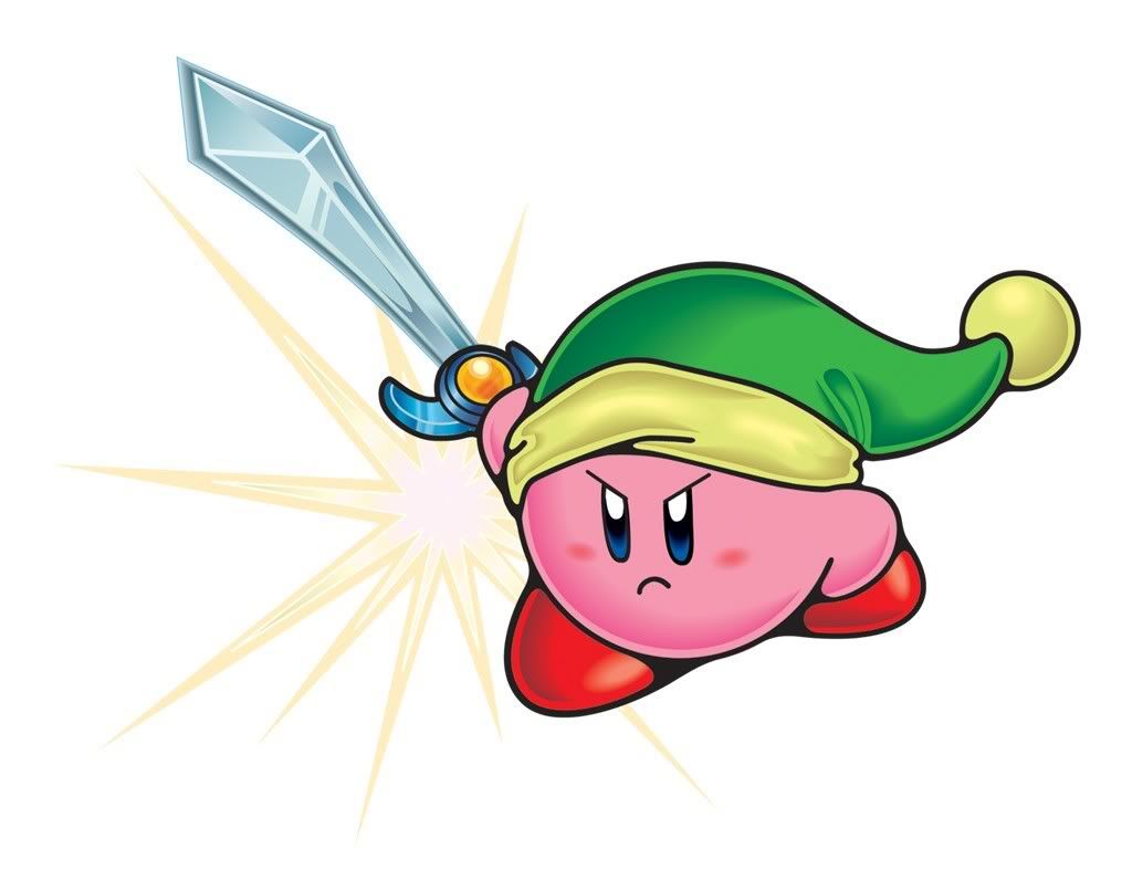 Kirby As Link