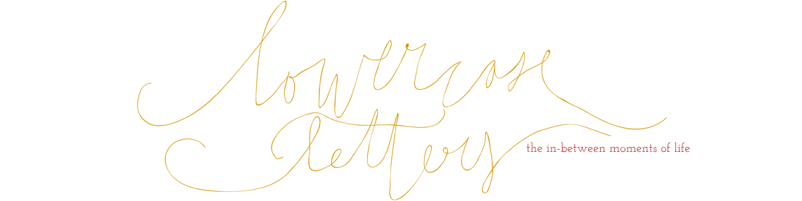 lowercase letters