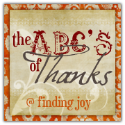 Finding Joy | The ABC's of Thanks