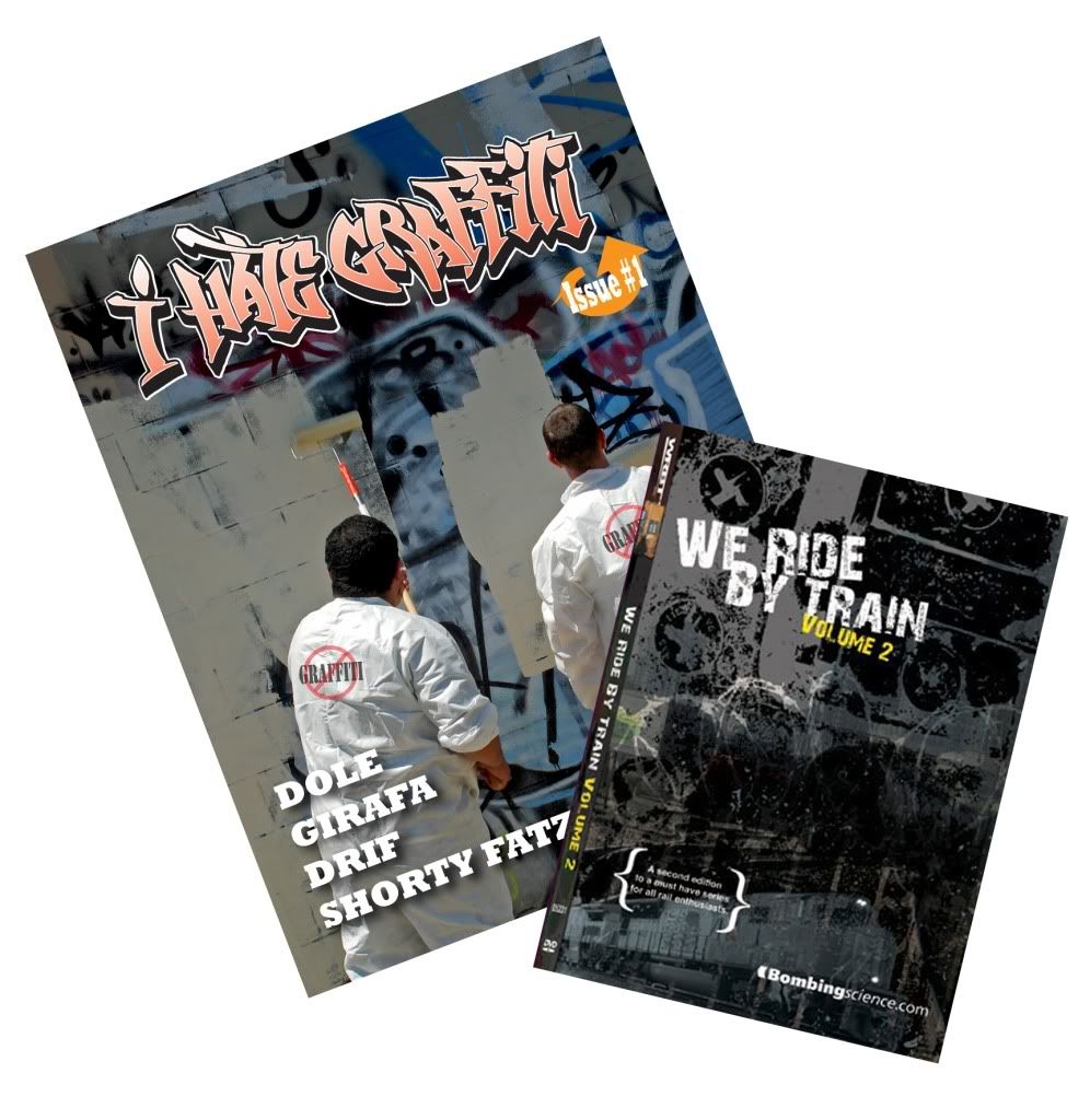 I Hate Graffiti issue 1 &amp; We Ride By Train 2 DVD