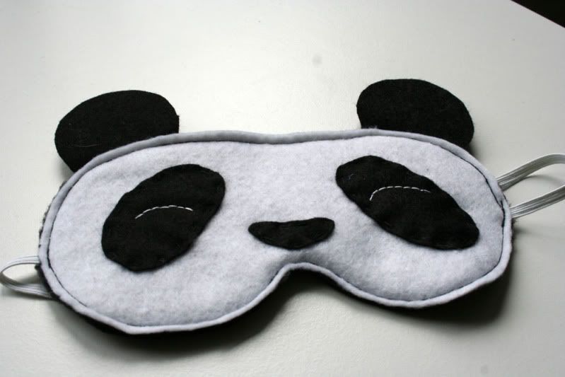 DIY - Panda Slaapmasker