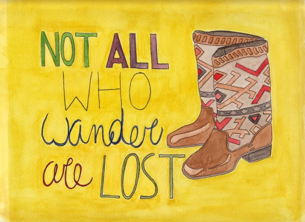 Not all who wander Finished