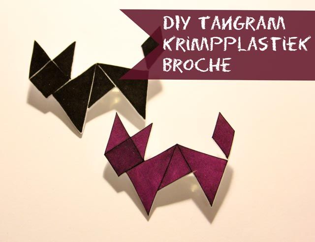 DIY Krimpplastiek Broche