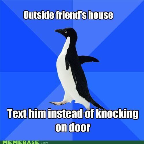 socially awkward penguin meme. memes-socially-awkward-penguin