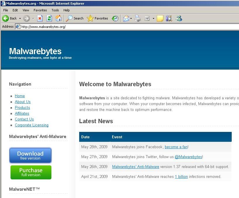 We will download Malwarebytes