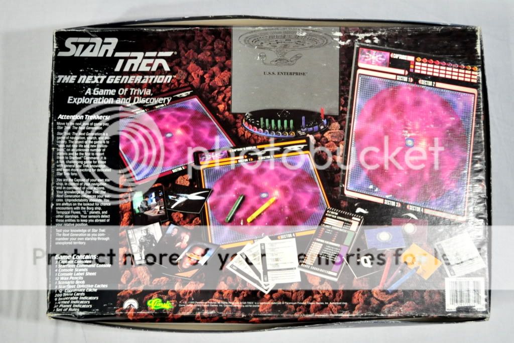 1993 Star Trek The Next Generation Trivia Game Classic  