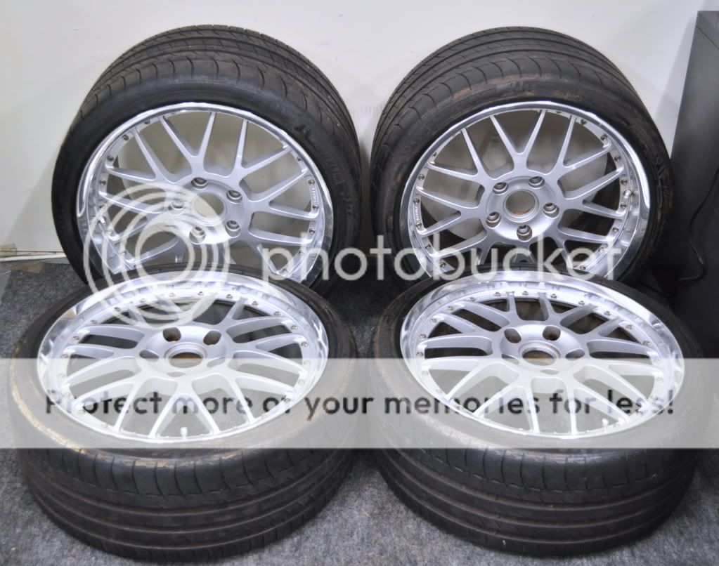 4 19" Champion Motorsport RG5B Forged Monolite Rims Wheels 2006 997 s Porsche