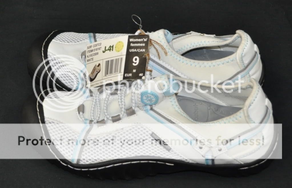 Jeep J 41 Sporting Trail Shoes Slip On Water White Blue Size 8  