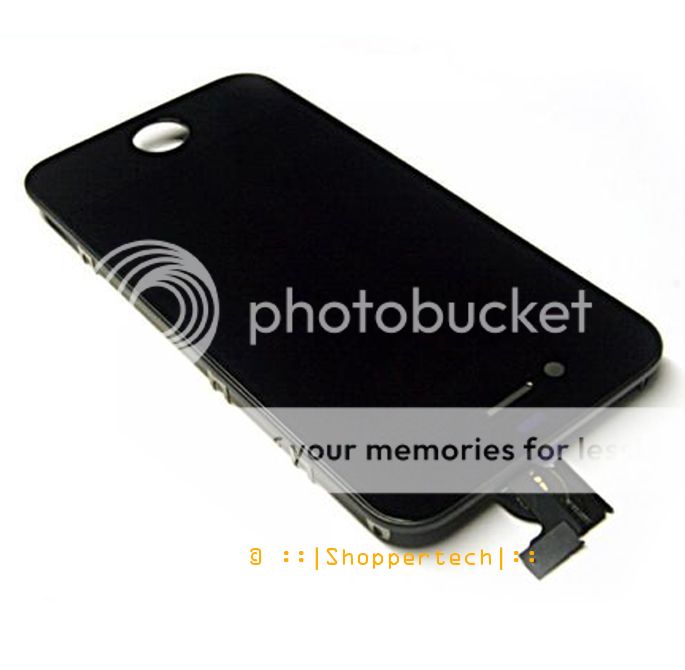 OEM LCD TOUCH DIGITIZER ASSEMBLY IPHONE 4 VERIZON BLACK  