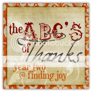 Finding Joy | The ABC's of Thanks