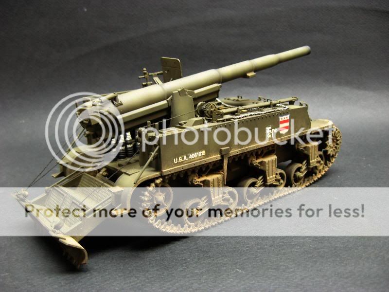 35 GHOSTDIV PRO BUILT WWII US M12 GUN MOTOR CARRIAGE  