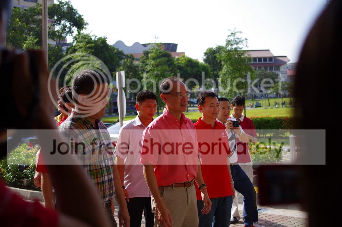 the arrival of mr george yeo (:
