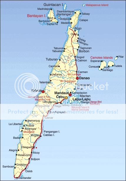 Cebu Map Pictures, Images & Photos | Photobucket